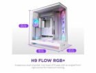 Nzxt Skříň H9 FLOW RGB (2025) MIDI TOWER s okénkem, bílá