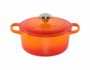 Le Creuset Signature Bräter rund 18 cm ofenrot