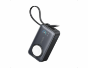 Bezdrátová powerbanka Anker MagGo 10000mAh, 35W s kabelem USB-C černá