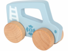 small foot Dřevěné auto na tlačení Modré