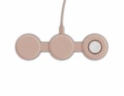 Satechi Qi2 OntheGo 3-in-1 Wireless Charger - Desert Rose