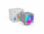 FSP Chladič CPU MP7-WA Dual, 120mm FDB Fan, White