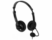 GENIUS sluchátka HS-230U/ USB/ černá