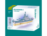 Sluban Model Bricks M38-B1291 Bitevní loď USS Missouri 1:350