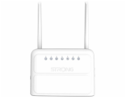 STRONG 4G LTE router 360/ Wi-Fi standard 802.11b/g/n/ 300 Mbit/s/ 2,4GHz/ 4x LAN/ 1x SIM slot/ 2 odnímatelné antény