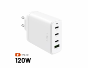 FIXED GaN nabíječ 3xUSB-C+USB, PD 3.0, 1