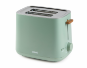 Topinkovač na 2 topinky - zelený - WOOD YOU - DOMO DO973T