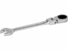 Očkoplochý ráčnový klíč s ohebnou hlavou 17 mm Bahco