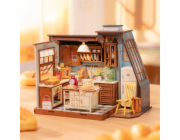 RoboTime 3D dřevěná skládačka Miniatura domečku Kuchyně plná vůní