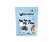 PAKA ZWIERZAKA Lamb and turkey M - suché krmivo pro kočky - 400g