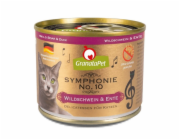 GRANATAPET Symphonie No.10 Wild boar and duck - mokré krmivo pro kočky - 200g