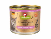 GRANATAPET Symphonie  No.2 Prawns and turkey - mokré krmivo pro kočky - 200g