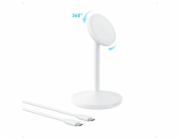 Bezdrátový nabíjecí stojánek Anker MagGo A25X1 15W bílý