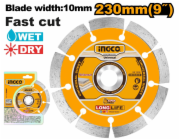 Ingco kotouč diamantový 230 x 10 mm