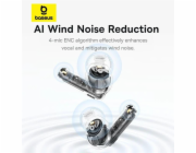 Bluetooth sluchátka Baseus Bowie M2s Pro bílá