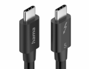 Hama Thunderbolt 5 kabel, USB-C, 1 m, 80 Gb/s, 240 W