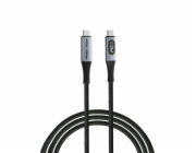 Verbatim USB-C->C kabel Sync & Charge s ukazatelem napájení 240W černý