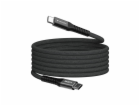 Verbatim USB-C->C magnetický kabel Sync & Charge 100W černý