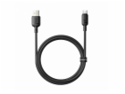 Rychlonabíjecí kabel Baseus Silky USB/USB-C 1m 100W černý