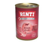 RINTI Singlefleisch Pur Beef - vlhké krmivo pro psy - 400g