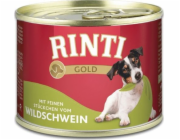 RINTI Gold Wild boar - vlhké krmivo pro psy - 185g