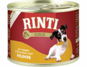 RINTI Gold Chicken - vlhké krmivo pro psy - 185g