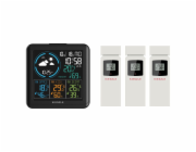 KIENZLE Radio DCF Weather Station with 3 outdoor sensors