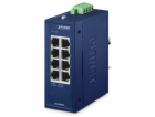 Planet IGS-800T Kompaktní Průmyslový Switch 8x1Gb RJ45, -...