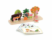 Vilac Dřevěná logická hra Postav to správně! Les