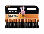 1x10 Duracell Plus Power Boost Mignon MN1500 AA LR6 1,5V