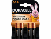 1x4 Duracell Plus Power Boost Mignon MN1500 AA LR6 1,5V