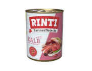 RINTI Kennerfleisch Veal - vlhké krmivo pro psy - 800g