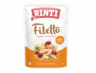 RINTI Filetto Chicken fillet with hearts - vlhké krmivo p...