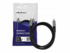 Qoltec Ultrarychlý kabel USB4 | USB-C PD 240W | Thunderbo...