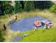 Noch Jezerní fólie modrá