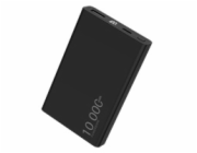WG - Power Bank 10000 mAh,  USB-C PD 20W + USB-A 22.5W, černá