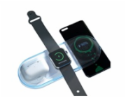 WG - Bezdrátová nabíječka stolní 22,5W, Fast Wireless Charger, bílá