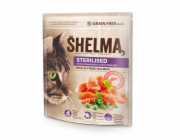 SHELMA Sterilised Salmon - suché krmivo pro kočky - 1,4kg