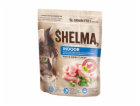 SHELMA Indoor Rich in turkey - suché krmivo pro kočky - 750g