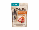 SHELMA Kitten with salmon and turkey in sauce - mokré krm...