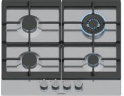 Siemens EC6A5HI90 varná deska Černá, Nerezová ocel Vestavěné 60 cm Plynový 4 zóna/zón