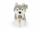 Rappa Plyšový pes husky sedící 23 cm SOFT COLLECTION, ECO...