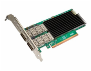 Intel Ethernet Network Adapter E830-CQDA2 - Sítový adaptér - PCIe 5.0 x8 - 10Gb Ethernet / 25Gb Ethernet / 40Gb Ethernet / 50Gb Ethernet / 100Gb Ethernet QSFP28 x 1 + 200 Gigabit QSFP56 x 1 (balení 5)