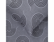 Sada povlaků na přikrývku Domoletti D-1042, šedá, 160x200 cm