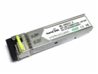 MaxLink 1.25G SFP optický modul, WDM(BiDi), SM, Tx 1550/R...