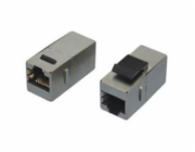EuroLan kombinovaný keystone/spojka, STP, Cat.5e, RJ45 female - RJ45 female