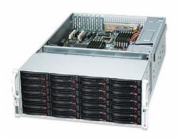 SUPERMICRO 4U chassis 36x 3,5" HS SAS3 (24x Front + 12x Rear), 2x1200W(tit.)