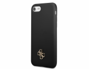 Guess 4G Silicone Metal Logo Zadní Kryt pro iPhone 7/8/SE2020/SE2022 Black Guess prémiový ochranný kryt telefonu vyrobený z kombinace kvalitních a odolných materiálů, které perfektně chrání Váš telef