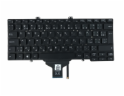 DeTech Klávesnice pro notebook Dell 7400, CZ Náhradní klávesnice pro notebooky Dell Latitude 3400 5400 5400 5401 5410 5411 7400 7410 je klíčovým prvkem pro zachování funkčnosti vašeho zařízení v příp