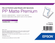 PP Matte Label Premium, 203mm x 305mm, 500 Labels